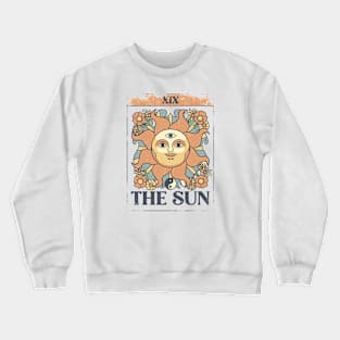 The Sun - Tarot Card by Tobe Fonseca Crewneck Sweatshirt